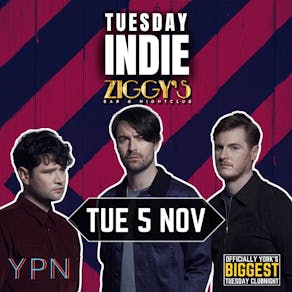 Tuesday Indie at Ziggys - 5th November