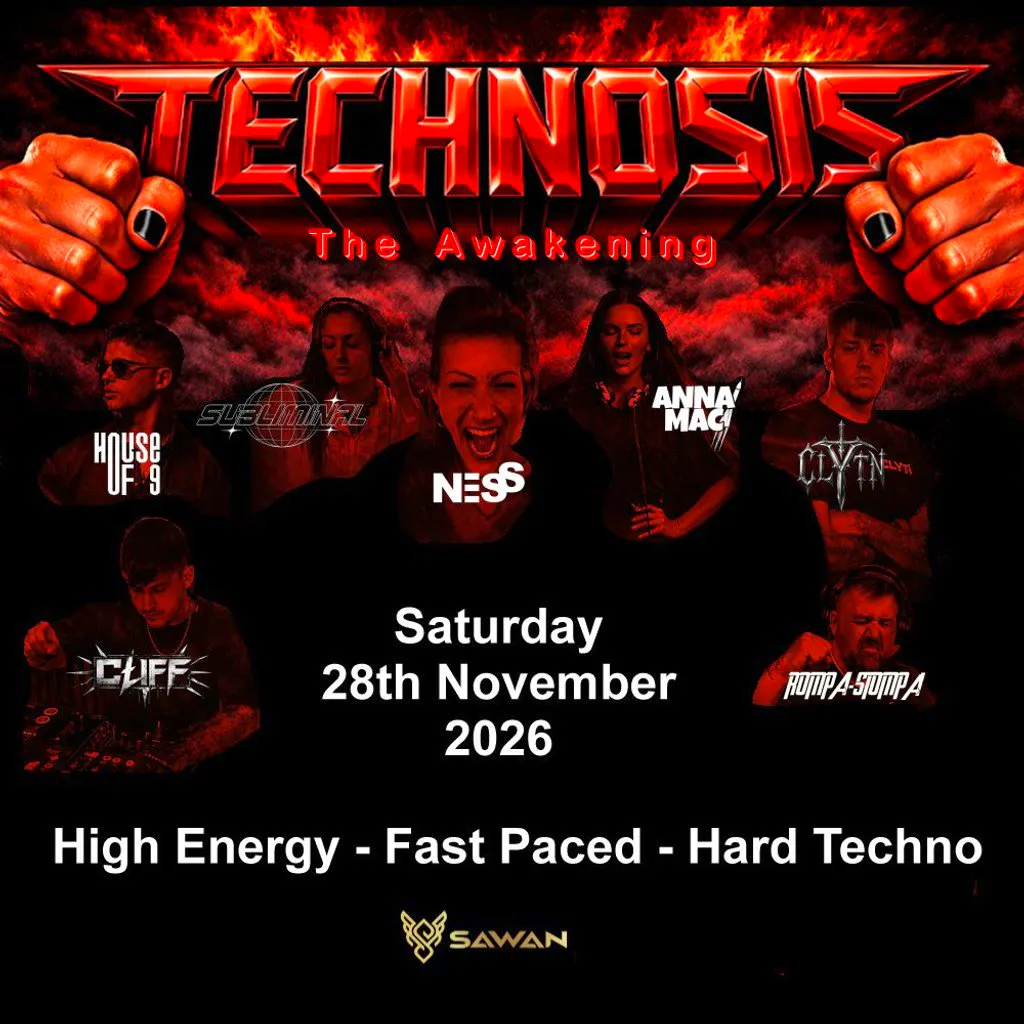 TECHNOSIS - The Awakening at Sawan Club