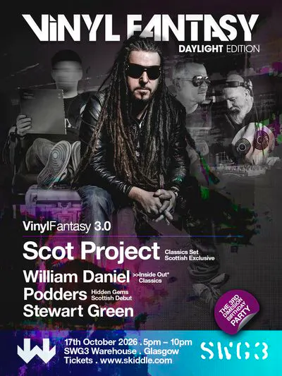 Tickets: Vinyl Fantasy 3.0. The Third Dimension Birthday Party