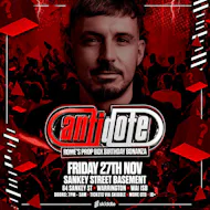 Antidote Presents: Rome's Prop Box Birthday Bonanza at Sankey Street Basement
