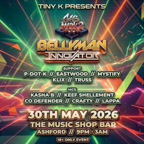 Tiny k presents - [GAS MARK 2] w/ - Bellyman, Dj innovator +More