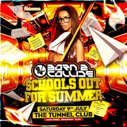 Born 2 Collide : Schools Out For Summer Tickets | The Tunnel Club Birmingham  | Sat 9th July 2022 Lineup