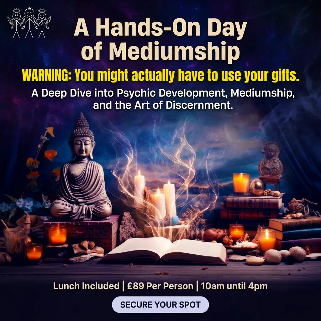 A Hands-On Day of Mediumship at Admaston Village Hall
