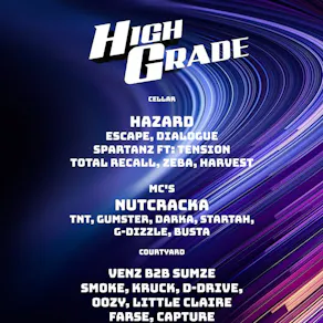 HIGH GRADE presents DJ Hazard