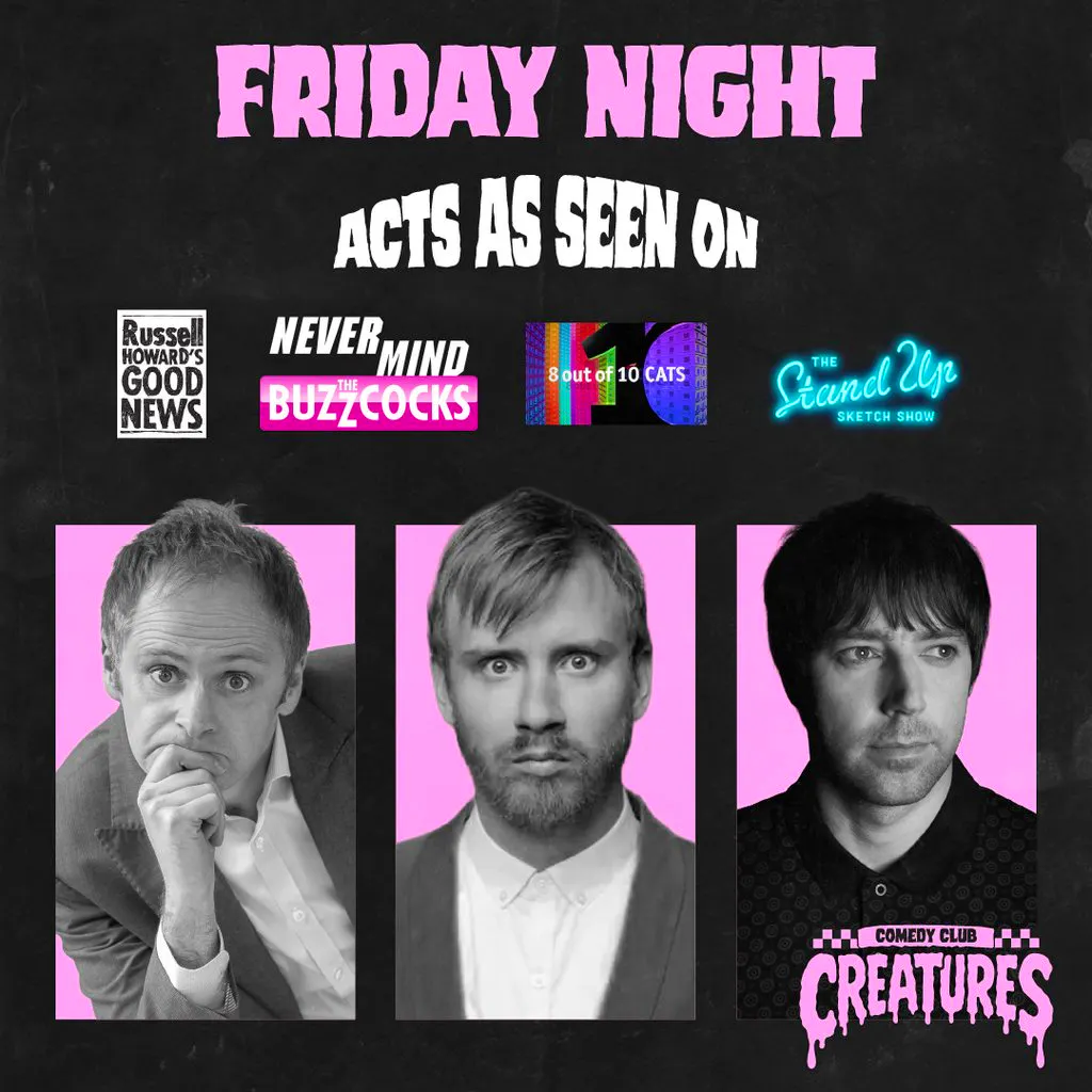 Friday Night Showcase|| Creatures Comedy Club at Creatures Comedy Club