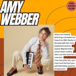 Amy Webber: Comedy Special Tickets | The Feel Good Club Manchester  | Thu 2nd May 2024 Lineup