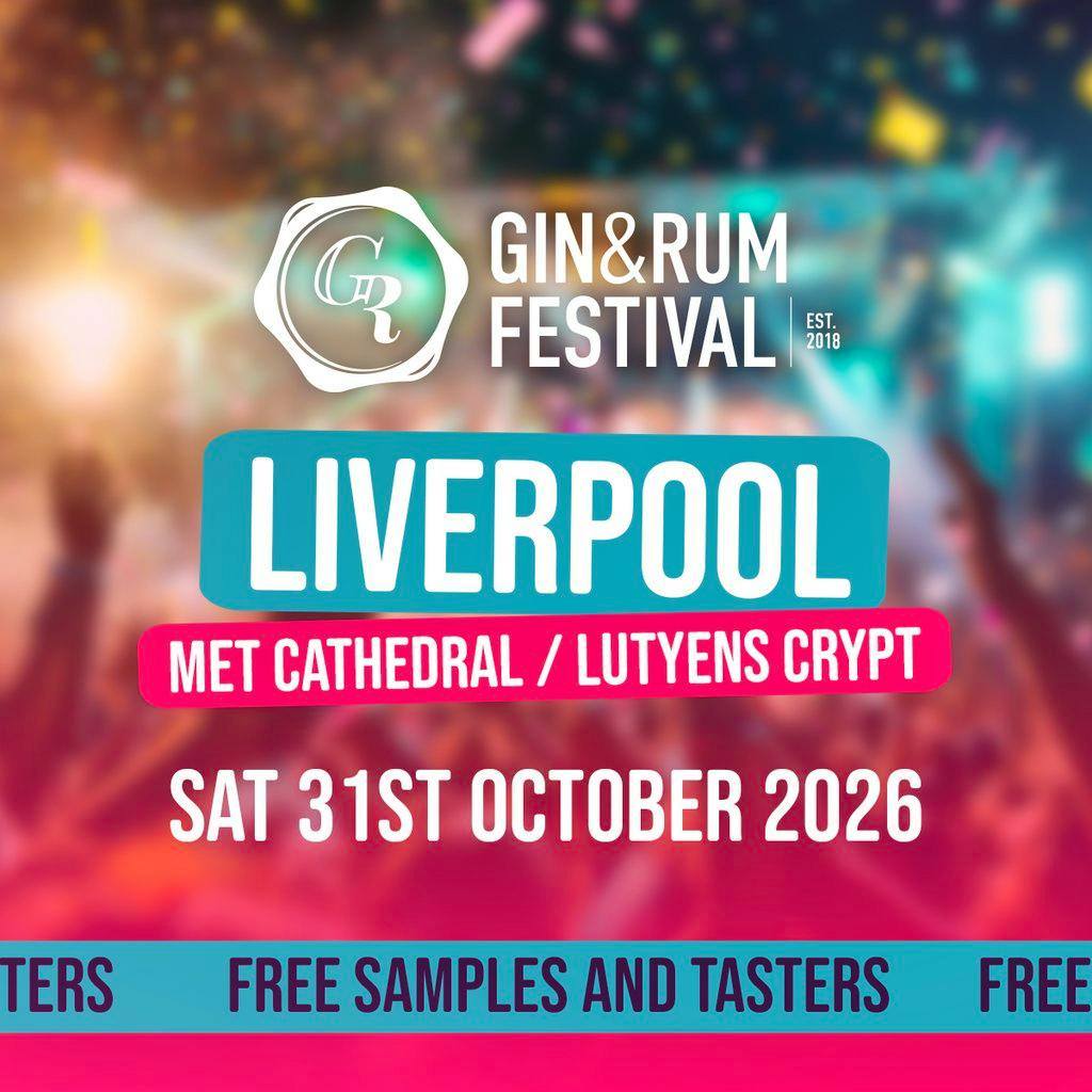 Gin & Rum Festival - Liverpool - 2026 at The Crypt Liverpool Met Cathedral