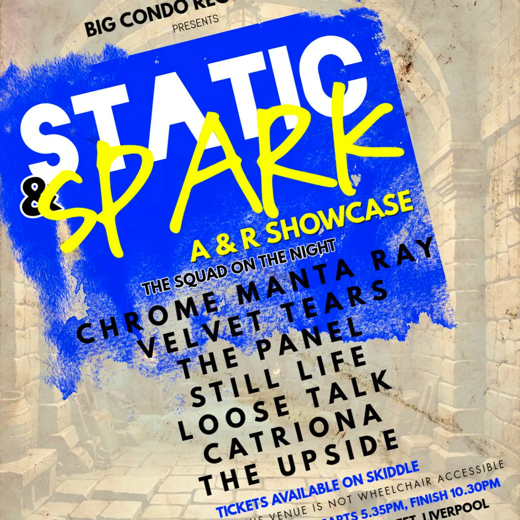 Big Condo Records Presents Static & Spark at The Hold The Shipping Forecast