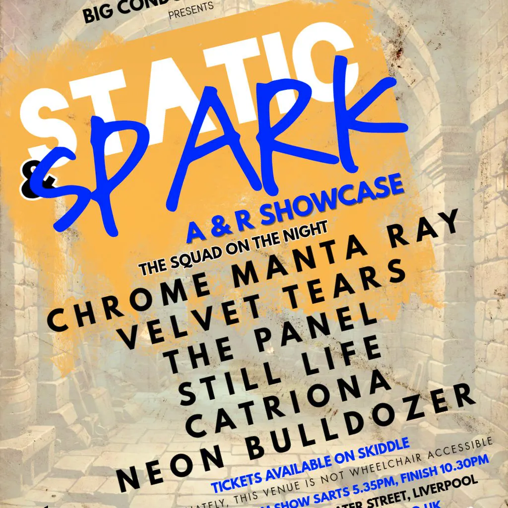 Big Condo Records Presents Static & Spark at The Hold The Shipping Forecast