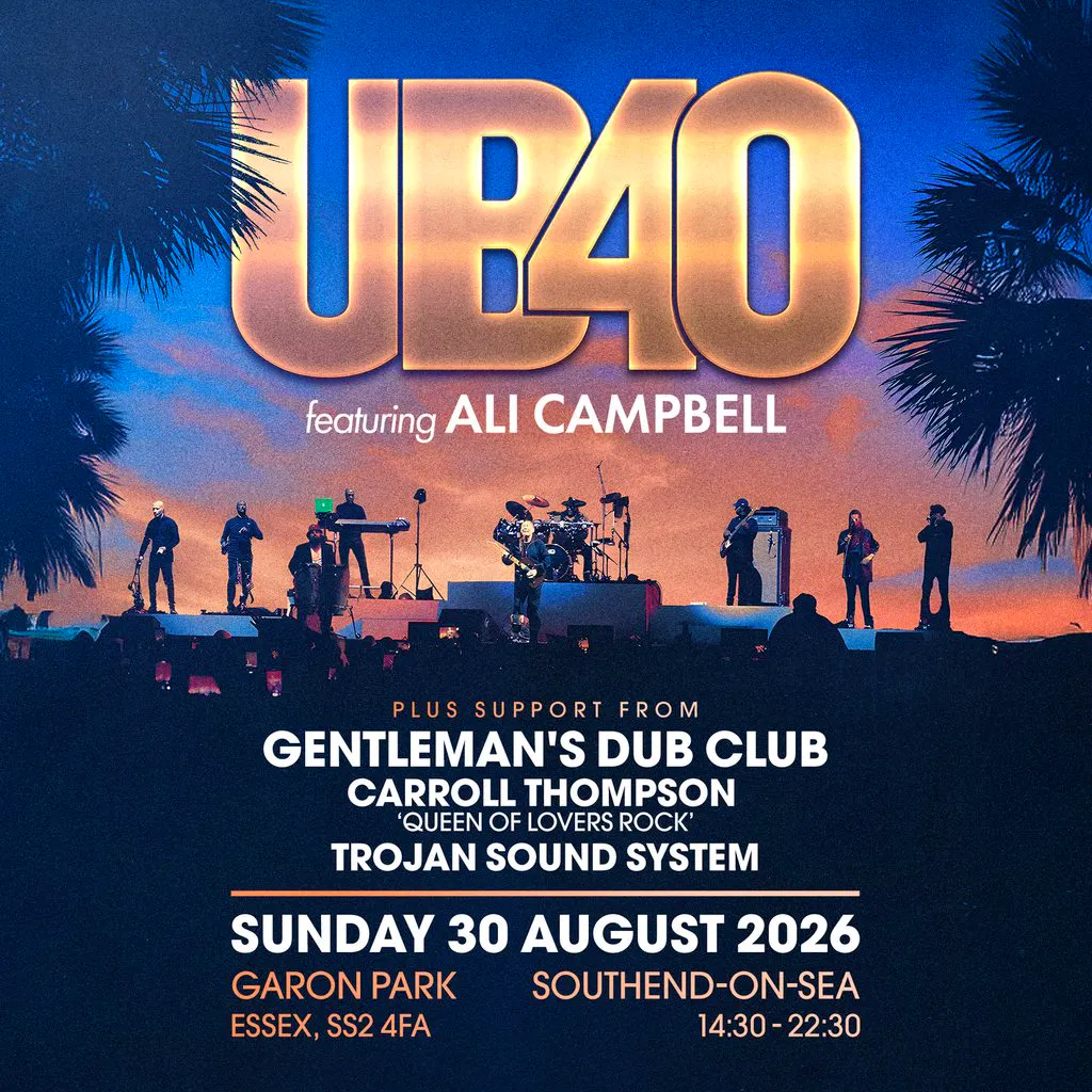 UB40 featuring ALI CAMPBELL at Garon Park