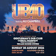 UB40 featuring ALI CAMPBELL at Garon Park
