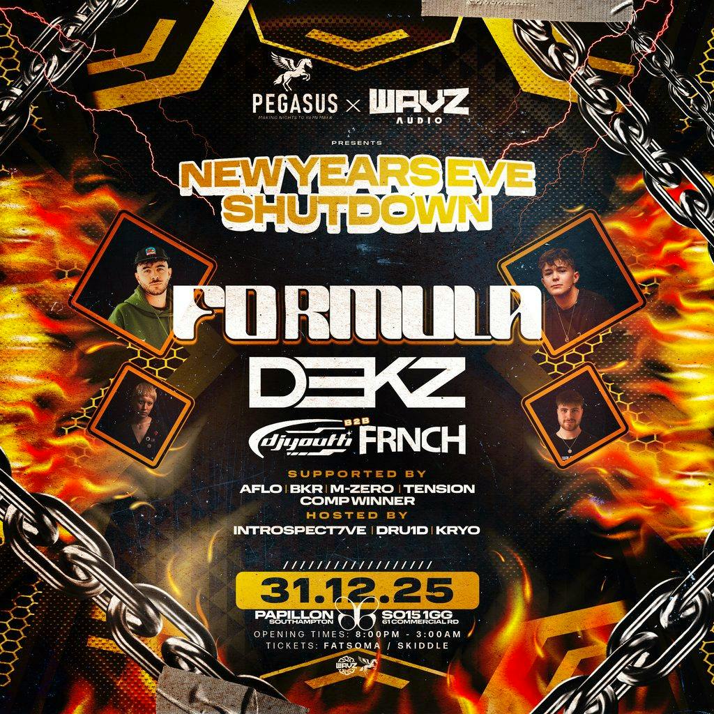 NEW YEARS EVE SHUTDOWN | DRUM & BASS | WAVZ x PEGASUS at Papillon