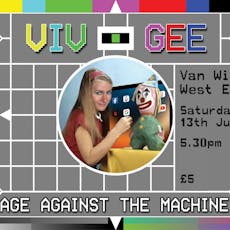 Viv Gee: Age Against The Machine (Preview) at Scotland's Best Comedians (Van Winkle West)