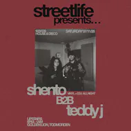 STREETLIFE - Shento B2B Teddy J. at Golden Lion Todmorden