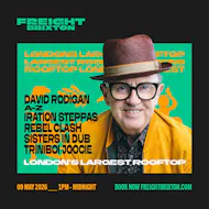 David Rodigan Rooftop Day Party at Freight Brixton
