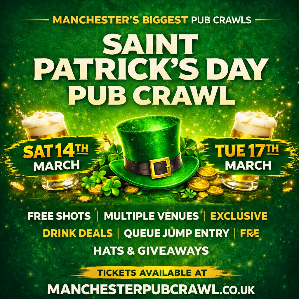Saint Patrick´s Day Pub Crawl Manchester at Salt Dog Slim's Manchester, Manchester, United Kingdom