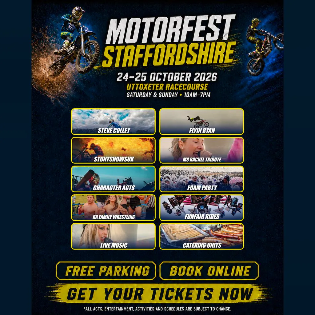 Motorfest Staffordshire at Uttoxeter Racecourse