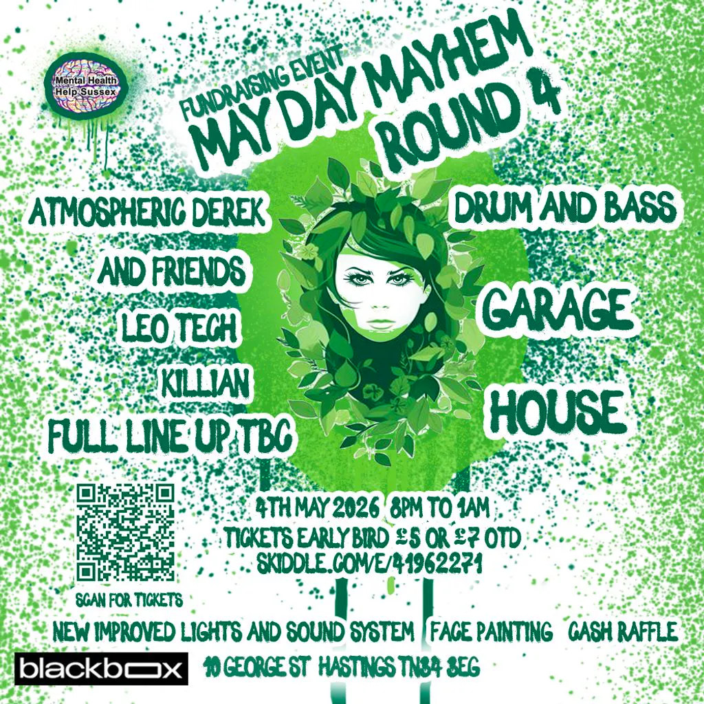 May Day Mayhem Round 4 at Black Box Hastings