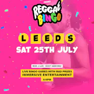 Reggae Bingo - Leeds - Sat 25th July at The Warehouse