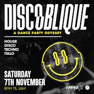 Discoblique | A Dance Party Odyssey at Twisted Barrel Brewery And Tap House