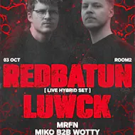 Unbound x Obscura presents: Redbatun & Luwck at Room 2