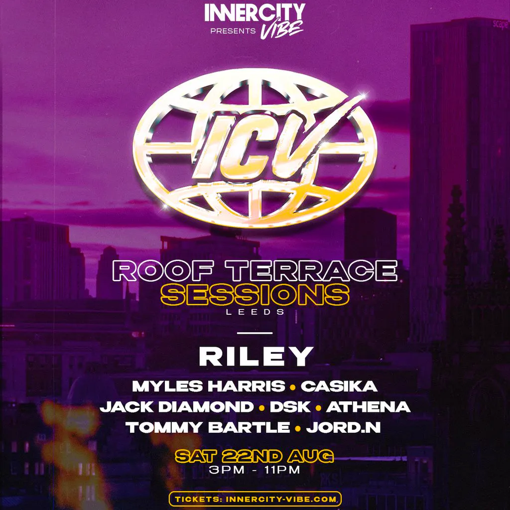 INNERCITY VIBE: Roof Terrace Sessions w/ Riley at Parkside Rooftop
