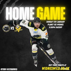 Widnes Wild vs Nottingham Lions Ice Hockey Match - Sun 5th Jan