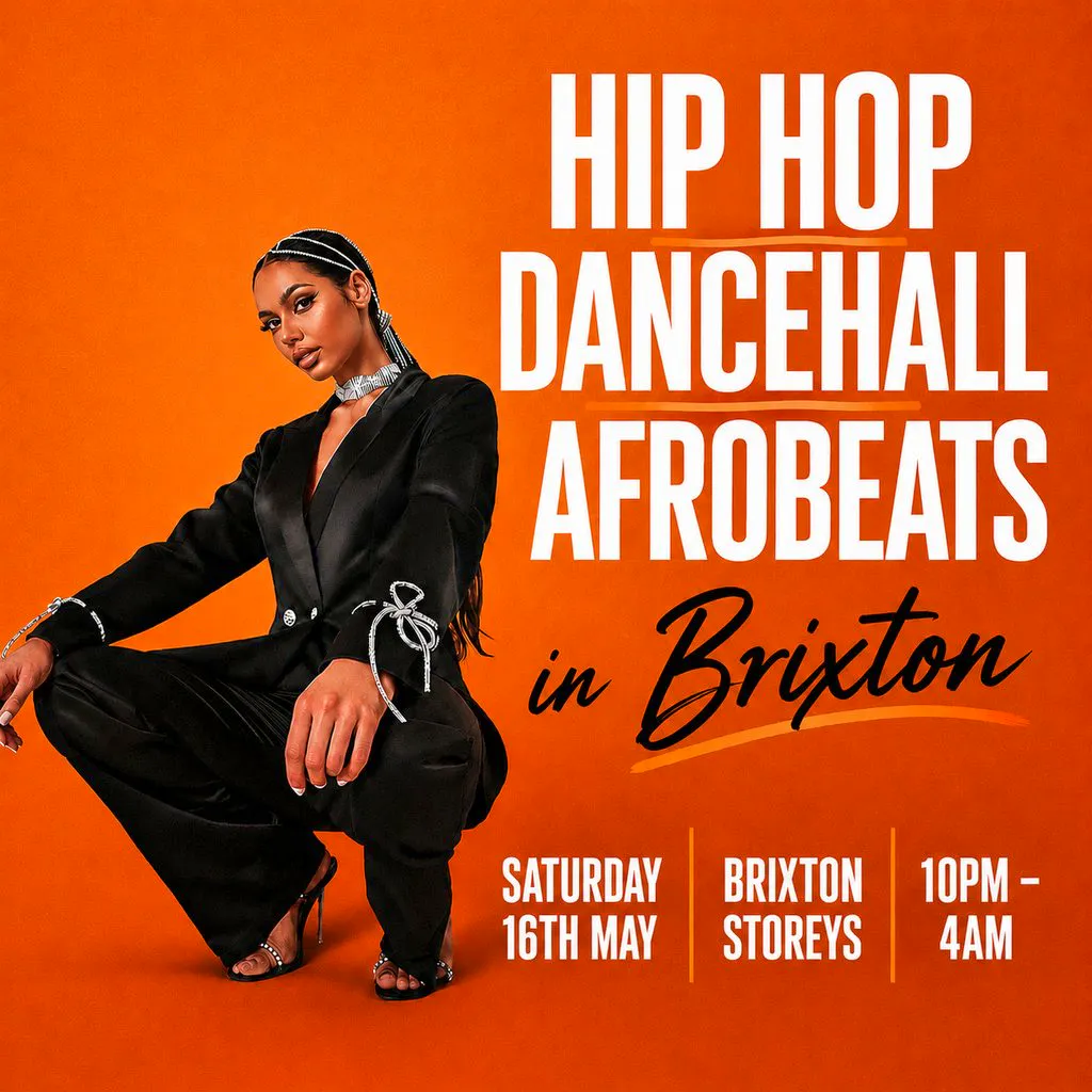 Hip Hop, Dancehall, Afrobeats In Brixton(£5 B4 12AM With Ticket) at Brixton Storeys