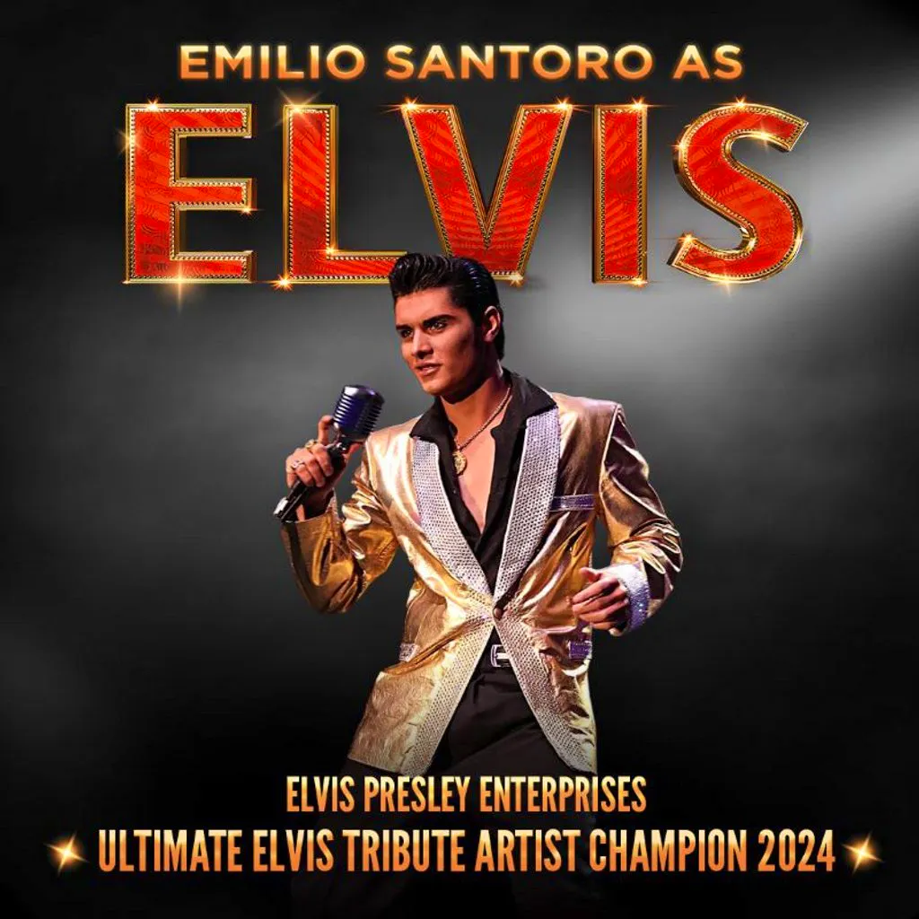 EMILIO SANTORO as ELVIS at Babbacombe Theatre