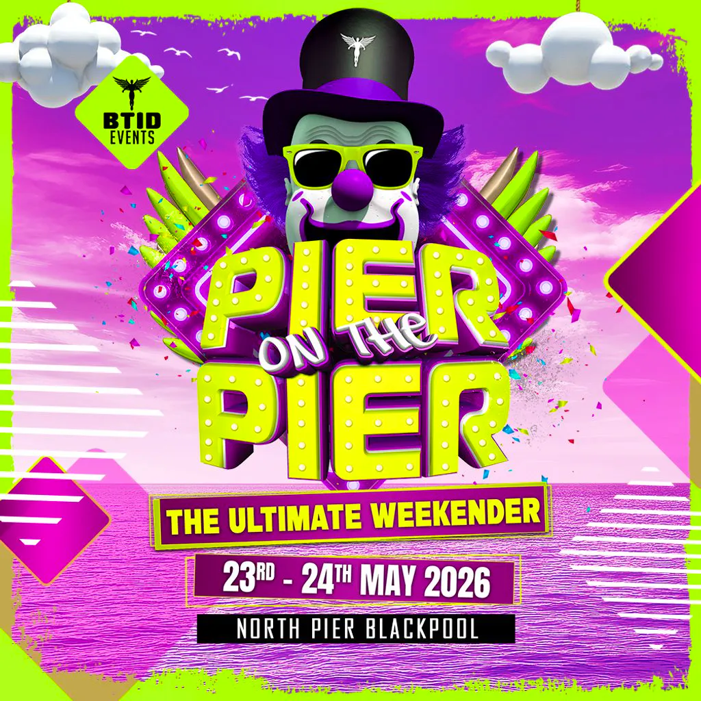 BTID Pier on the Pier 2026 (The Big One) at The North Pier Blackpool