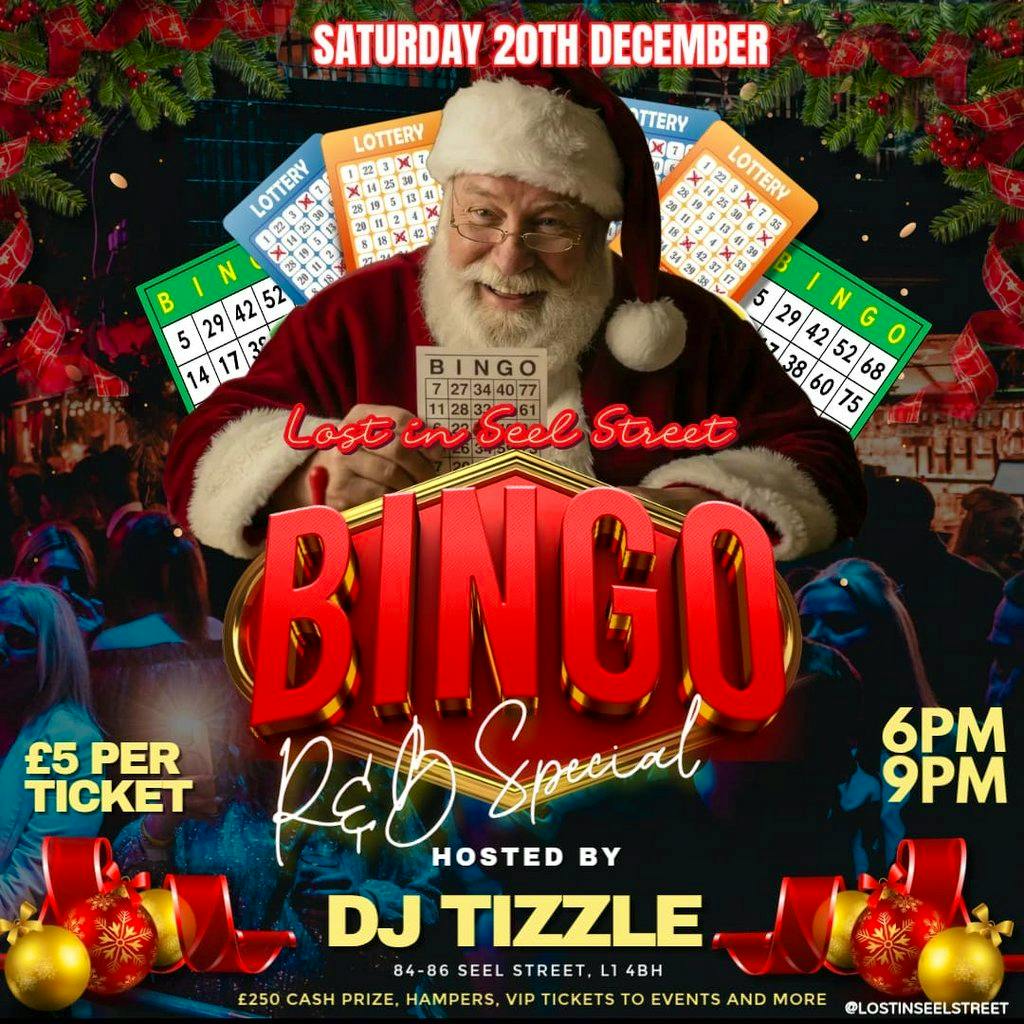 Lost in Seel street Bingo R&B special at Lost In Seel Street