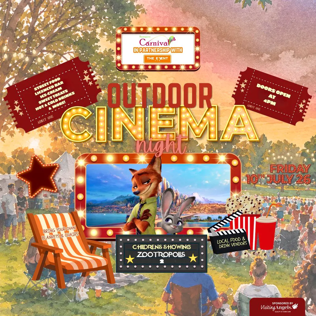 Cinema in the Park - Family Film Screening - Zootropolis 2 at Sanders Park