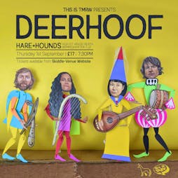 Deerhoof Tickets | Hare And Hounds Birmingham  | Thu 1st September 2022 Lineup
