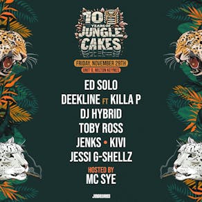 10 Years of Jungles Cakes Milton Keynes