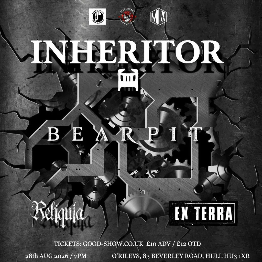 Inheritor, Bearpit, Reliquia & Ex Terra at ORILEYS LIVE MUSIC VENUE