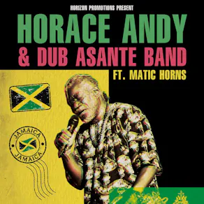 Horace Andy & Dub Ashante Band, Thurs 10th Dec, Chalk, Brighton
