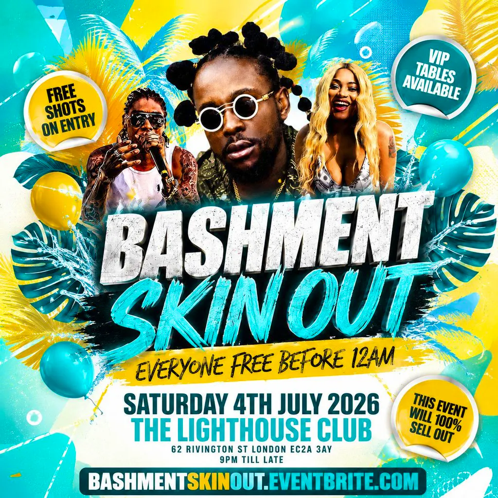 Bashment Skin Out - Everyone Free Before 12AM at The Lighthouse Bar And Club