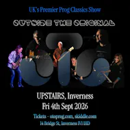 Outside The Original Prog Classics Show at Upstairs Inverness