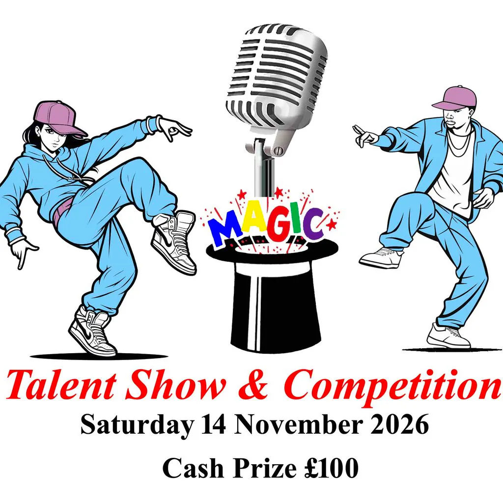 Talent show & talent competition.  Cash Prize £100 at Creativity In Our Hands: Suzanne Asphall