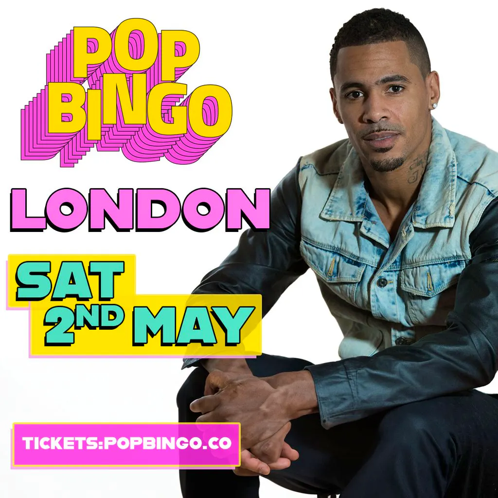 POP Bingo Saturday 2nd May London at Duo Clapham