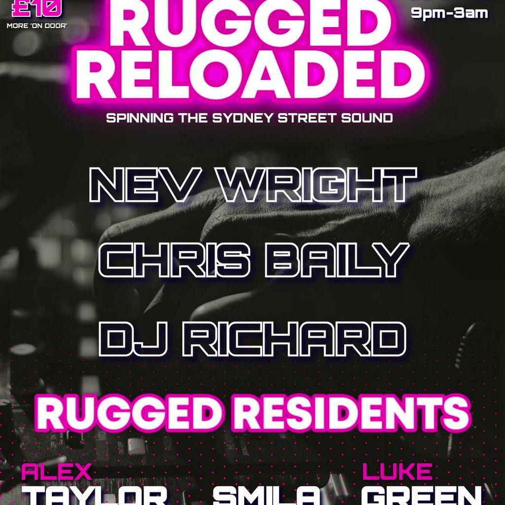 Rugged Reloaded at Mex Bar Wakefield