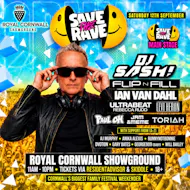 18+ Save The Rave: Old Skool Outdoor Festival, Cornwall 2026 at Royal Cornwall Showground