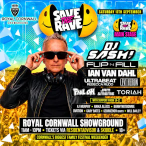 18+ Save The Rave: Old Skool Outdoor Festival, Cornwall 2026