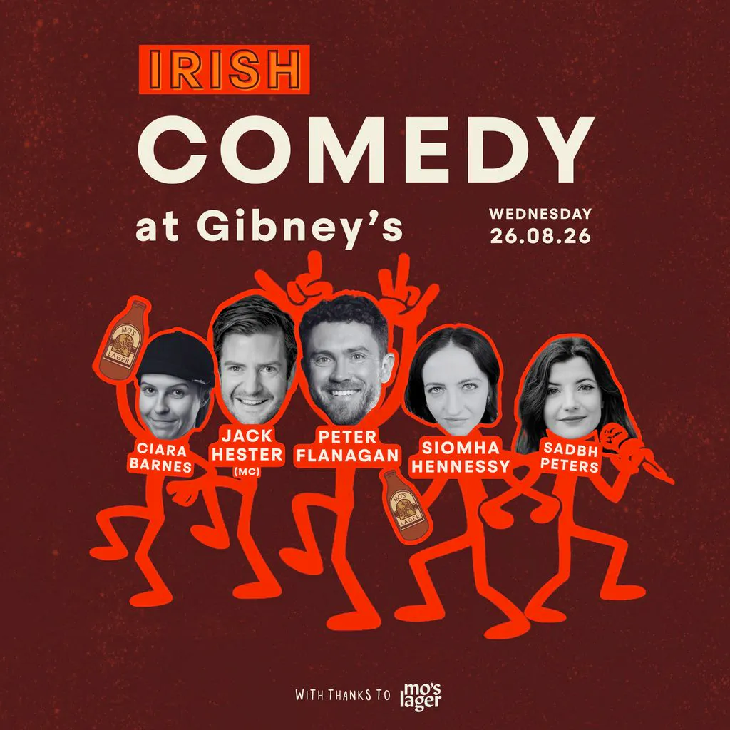 Irish Comedy Night w/ Peter Flanagan & Friends at Gibney's London