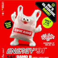 Energy 91 Oldskool Rave at The Bag Factory (next To The White Hotel)