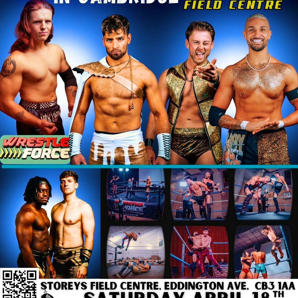 Live Wrestling in Cambridge at Storey's Field Centre