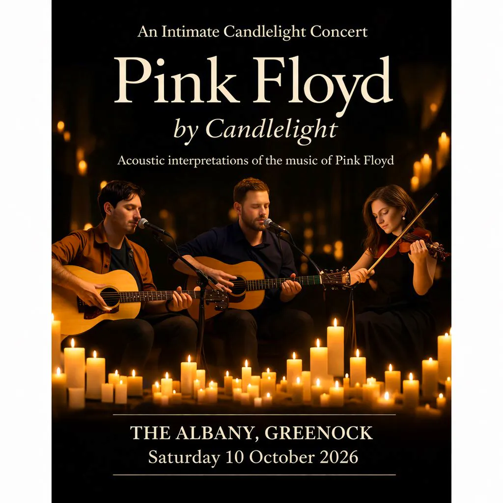 Pink Floyd by Candlelight,  Live at The Albany Greenock at The Albany