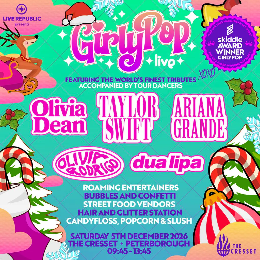 GirlyPop Live's Magical Xmas | The Cresset, Peterborough at The Cresset