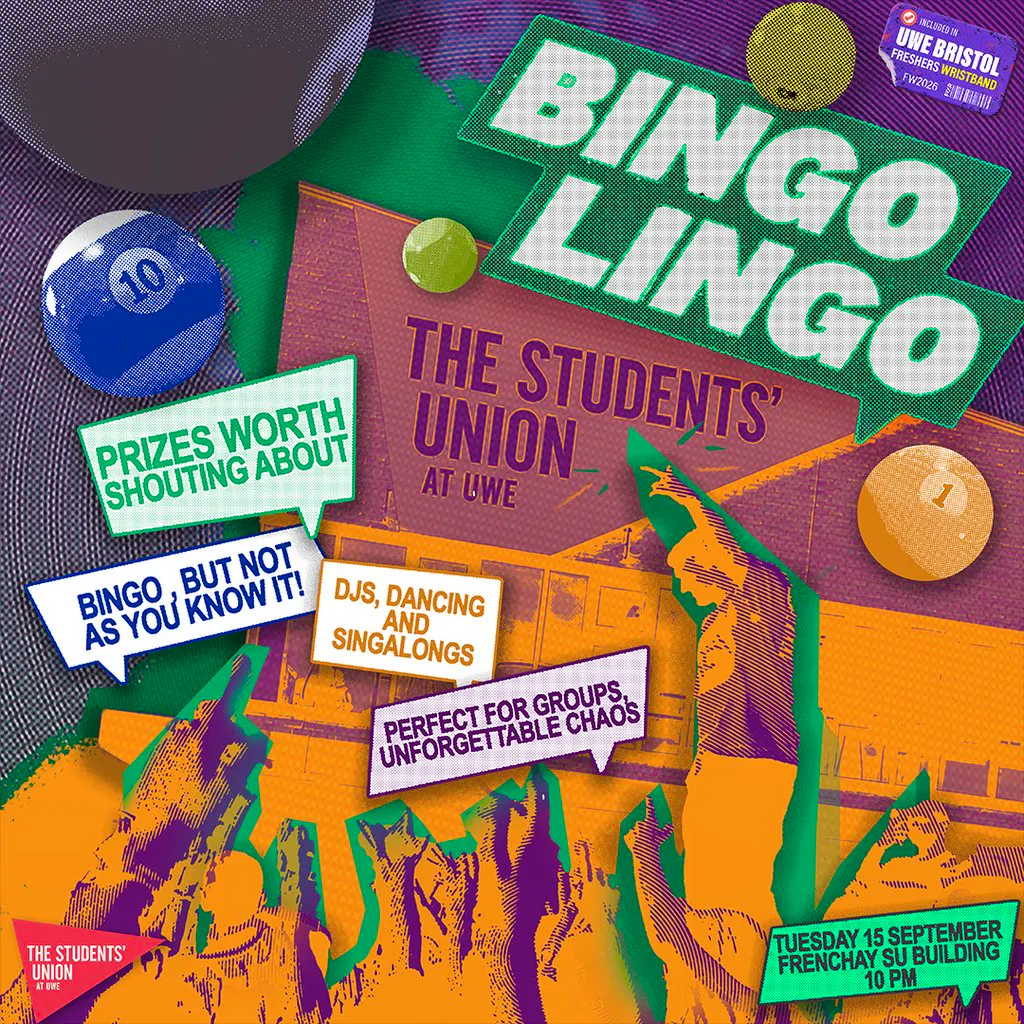 UWE Bristol Official Freshers | Bingo Lingo at The Students Union At UWE