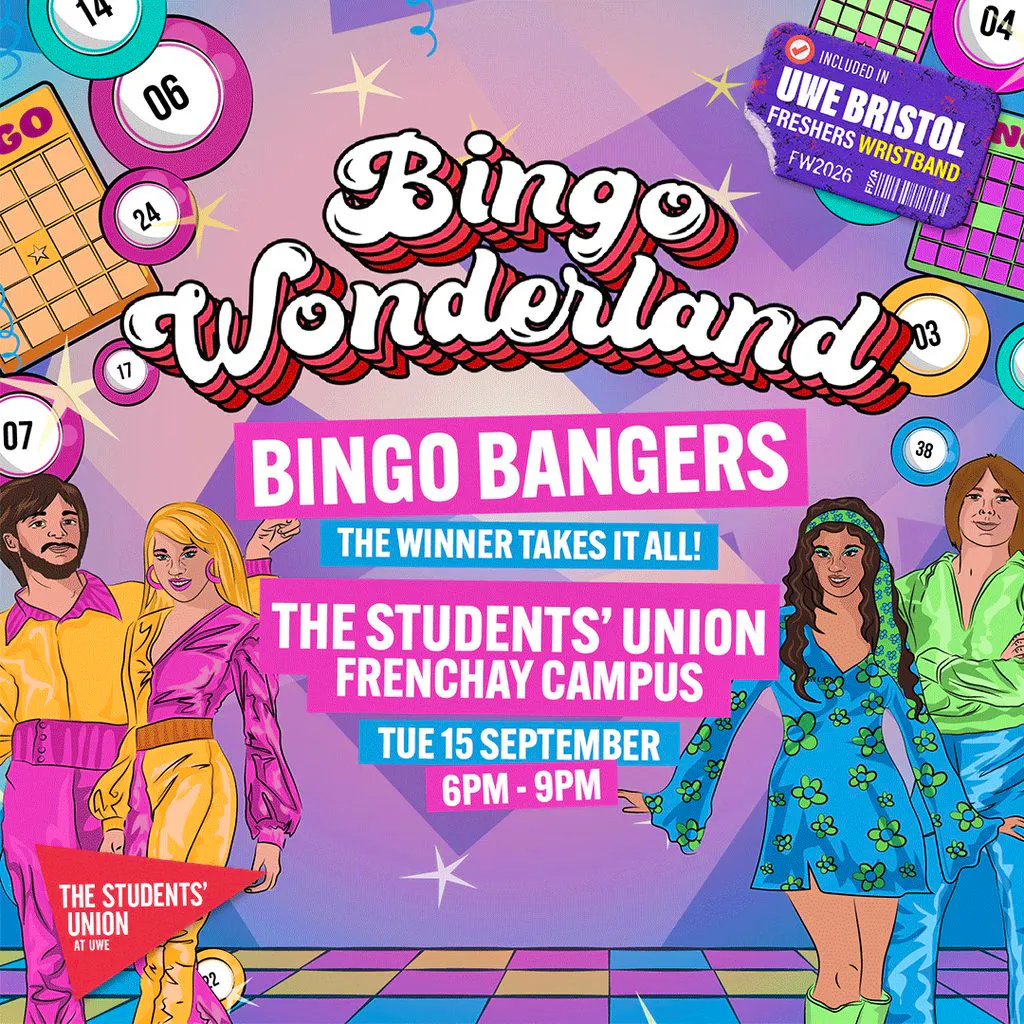 UWE Bristol Official Freshers | Bingo Lingo at The Students Union At UWE